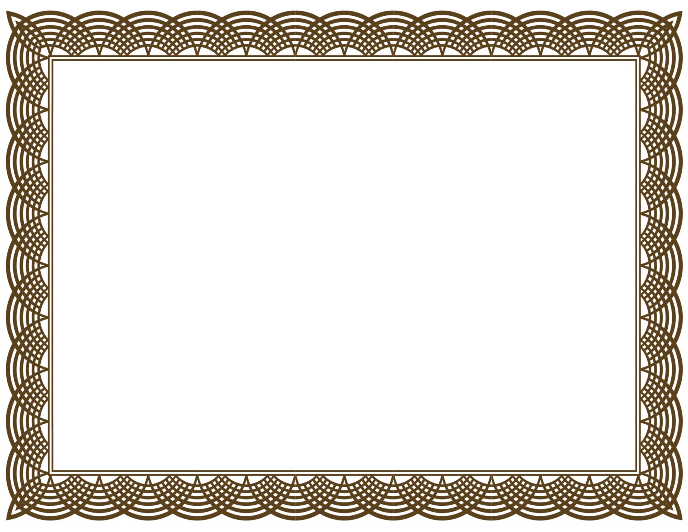 Royalty Free Certificate Border Clip Art, Vector Images 