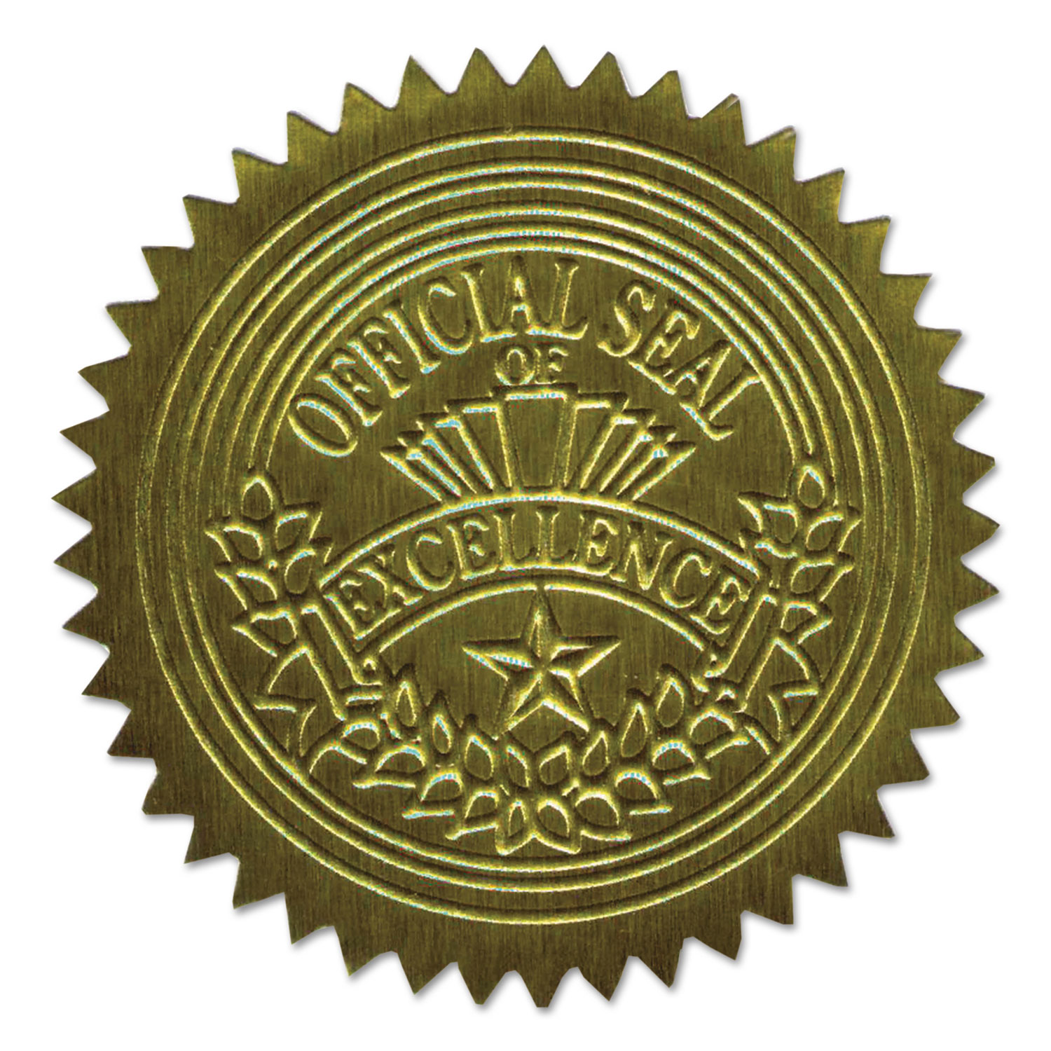 Certificate Gold Seal Sticker certificates templates free