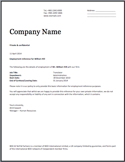 21+ Sample Certificate of Employment Templates Free Sample 