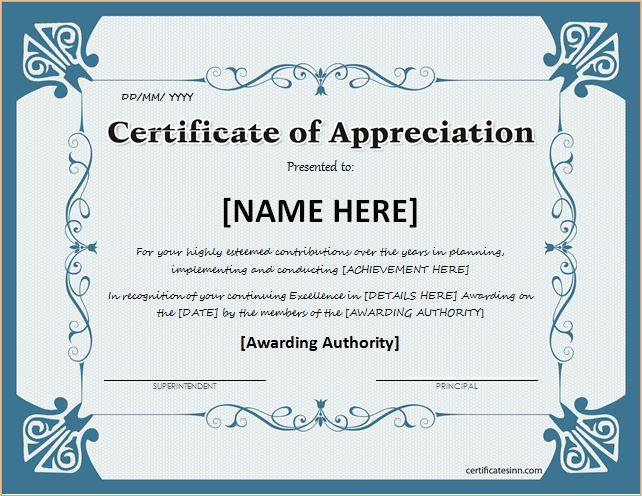 Best 25+ Certificate of recognition template ideas on Pinterest 
