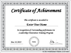 certificate template powerpoint powerpoint certificate template 8 