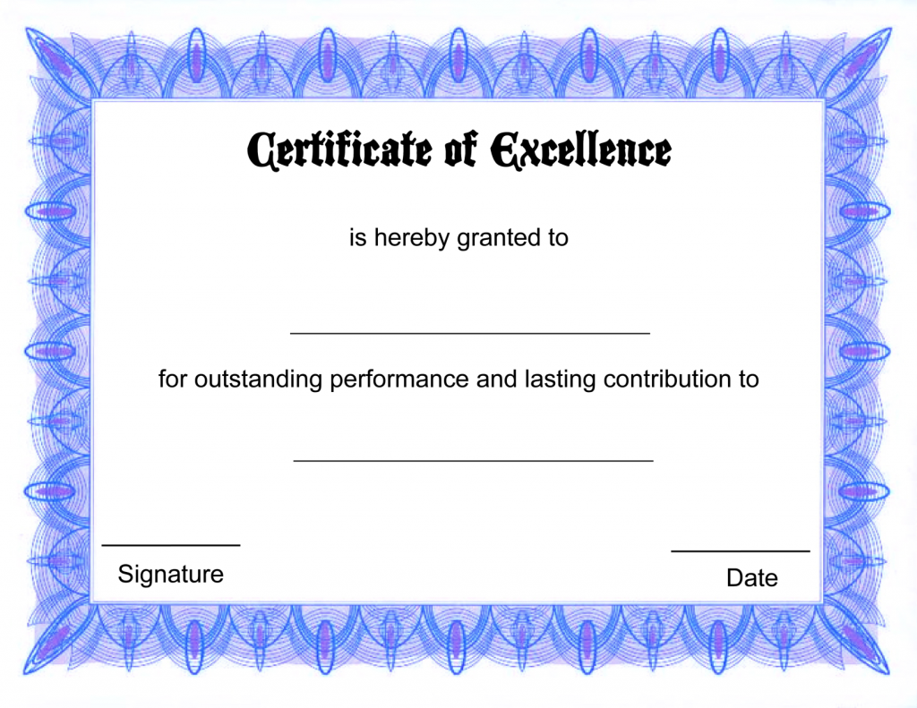 Certificate Templates Online Certificates Templates Free