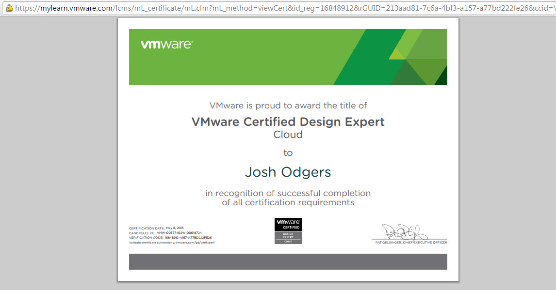 How to validate VMware Certifications | CloudXC