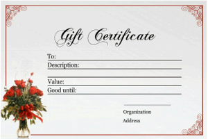Gift Voucher Templates free printable gift vouchers