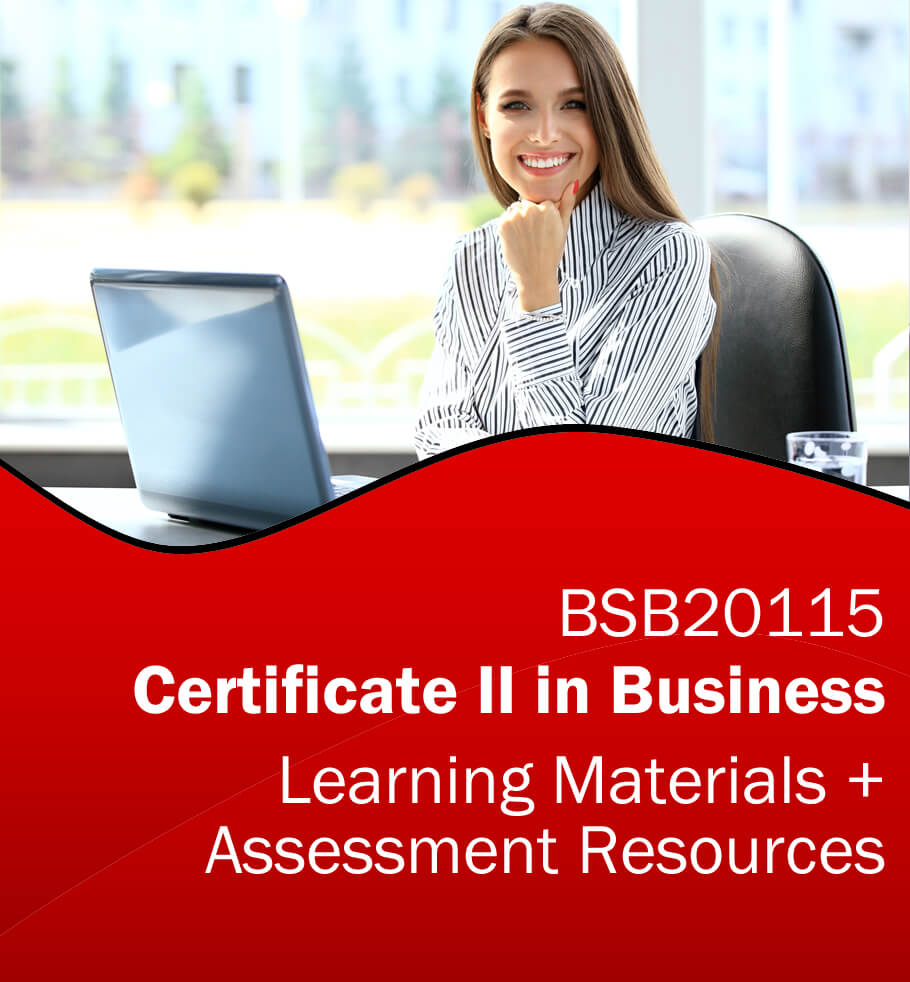 Certificate II in Business RTO Learning Resources and Asessment 