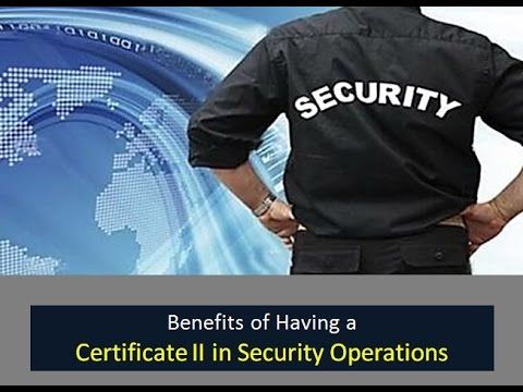 94 best Security Courses in Perth | Certificate II In Security 