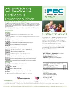 Child Care Courses | CHARLTON BROWN® |Certificate III in Education 