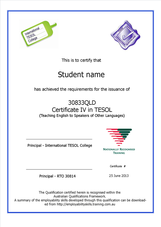 International TESOL College Certificate IV in TESOL 