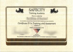 New site about the Certificate 4 in training and assessment | Jobs 
