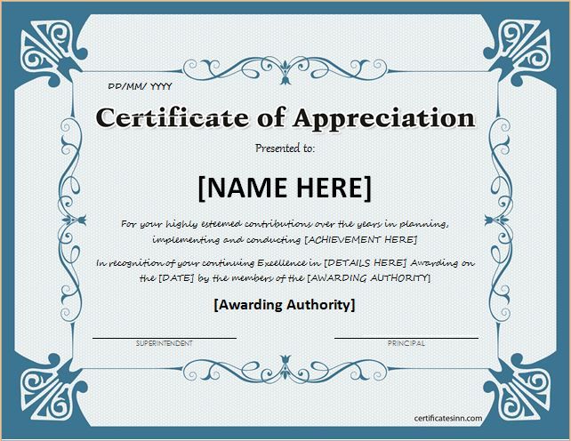 Best 25+ Certificate of appreciation ideas on Pinterest | Teacher 