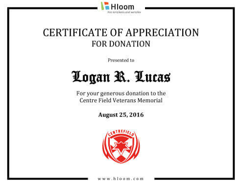 8 Free Printable Certificates of Appreciation Templates