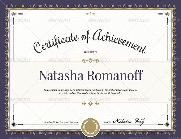 sample award certificate template award certificate template 29 