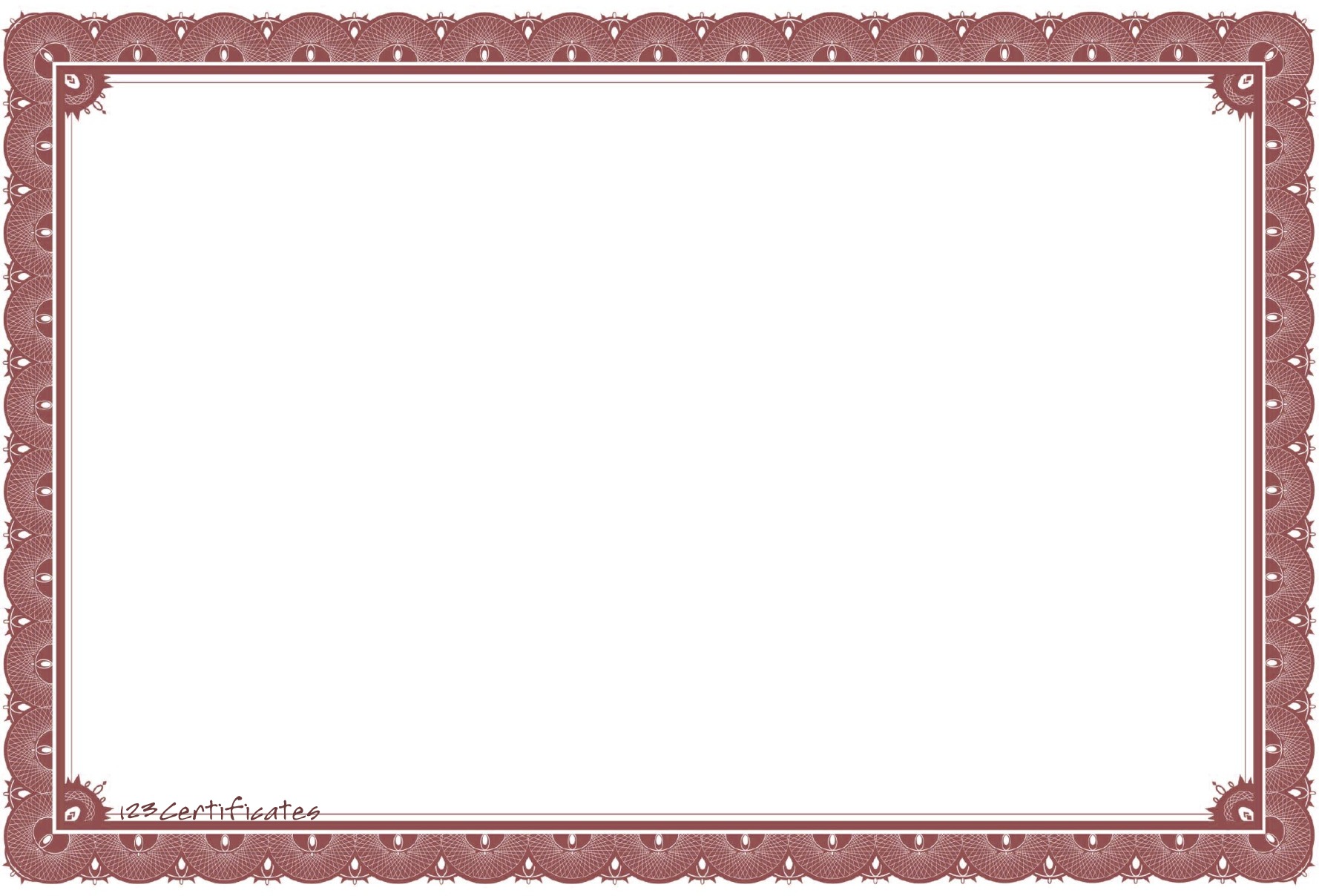 Free certificate borders to download, certificate templates for 