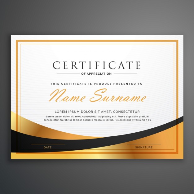 Certificate Vectors, Photos and PSD files | Free Download