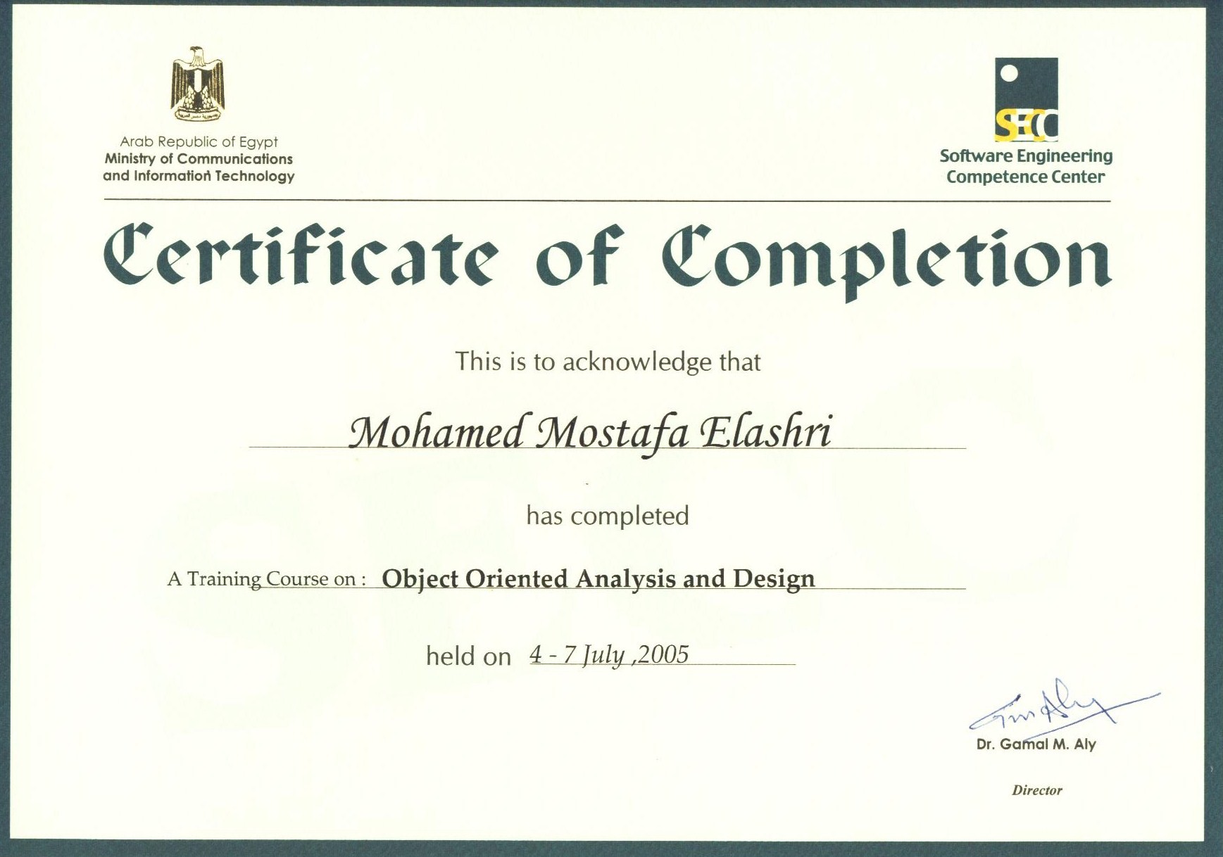 Certificates | Project Manager Diary