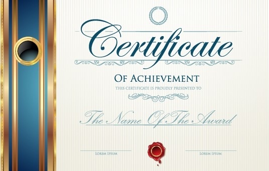 Modern certificate design free vector download (6,467 Free vector 