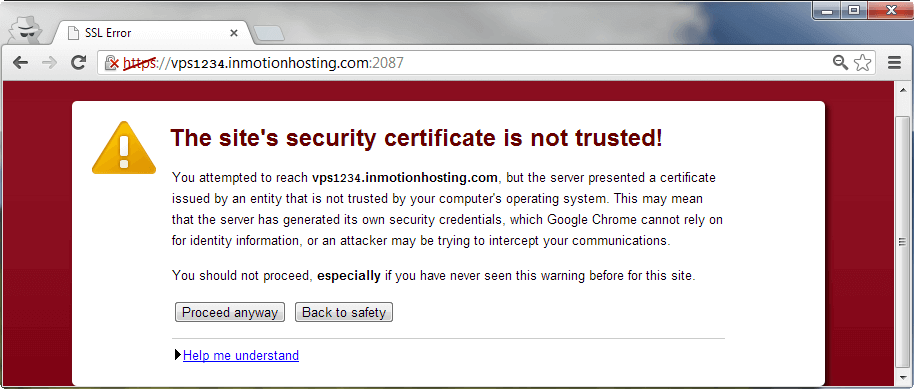 SSL Certificate Errors in Chrome, learn how to Fix SSL Errors 