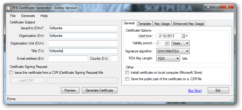 X509 Certificate Generator Download