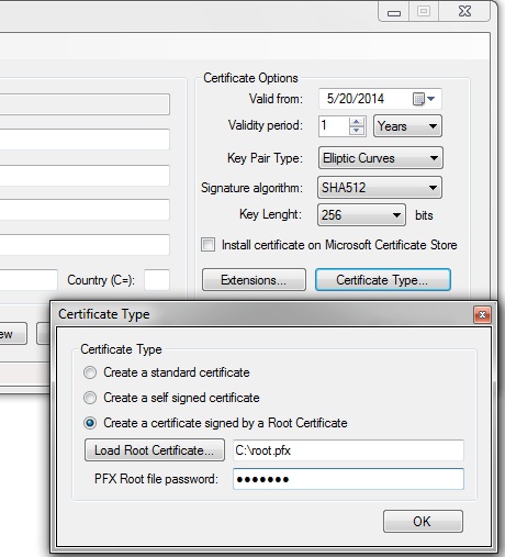 PFX Digital Certificate Generator – Digital Signature Software