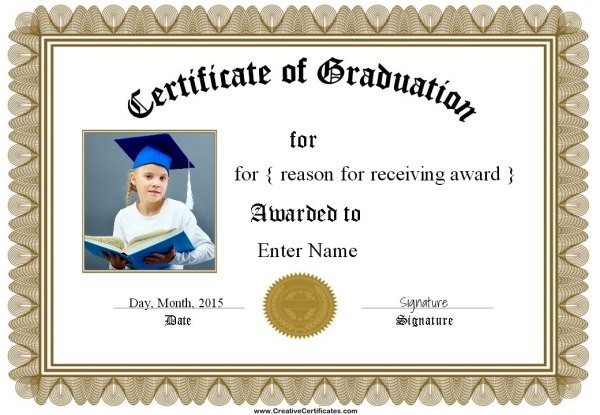 Free Graduation Certificate Templates | Customize Online