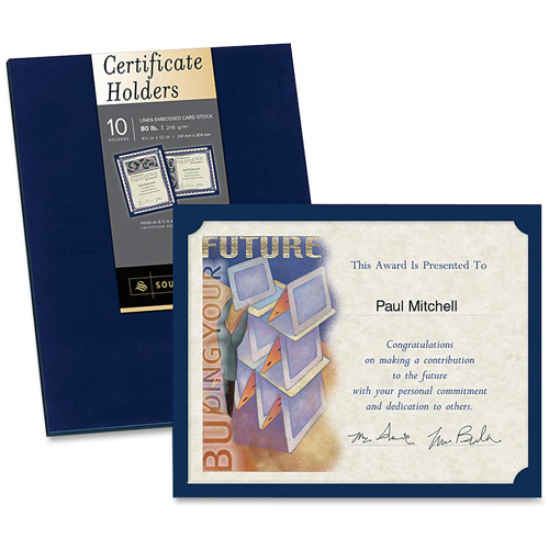 Southworth Certificate Holders, Navy Blue LD Products