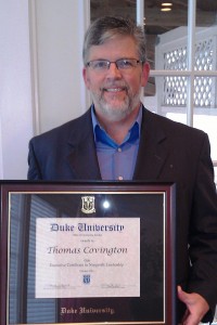 Covington Earns The Duke University Executive Certificate In 