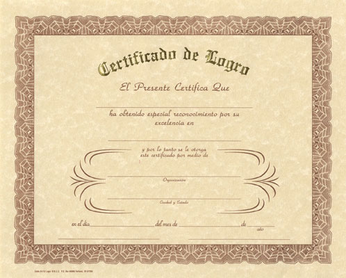 Deluxe Spanish Award Certificates, Spanish: Teacher's Discovery Deluxe Spanish Award Certificates, Spanish: Teacher's Discovery