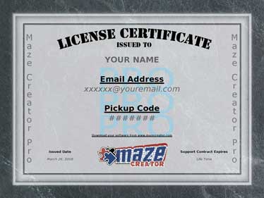 License Certificate Template Certificate Templates