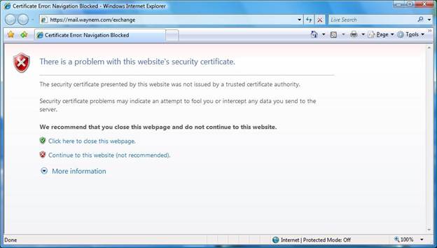 Installing a Self Signed Certificate as a Trusted Root CA in 