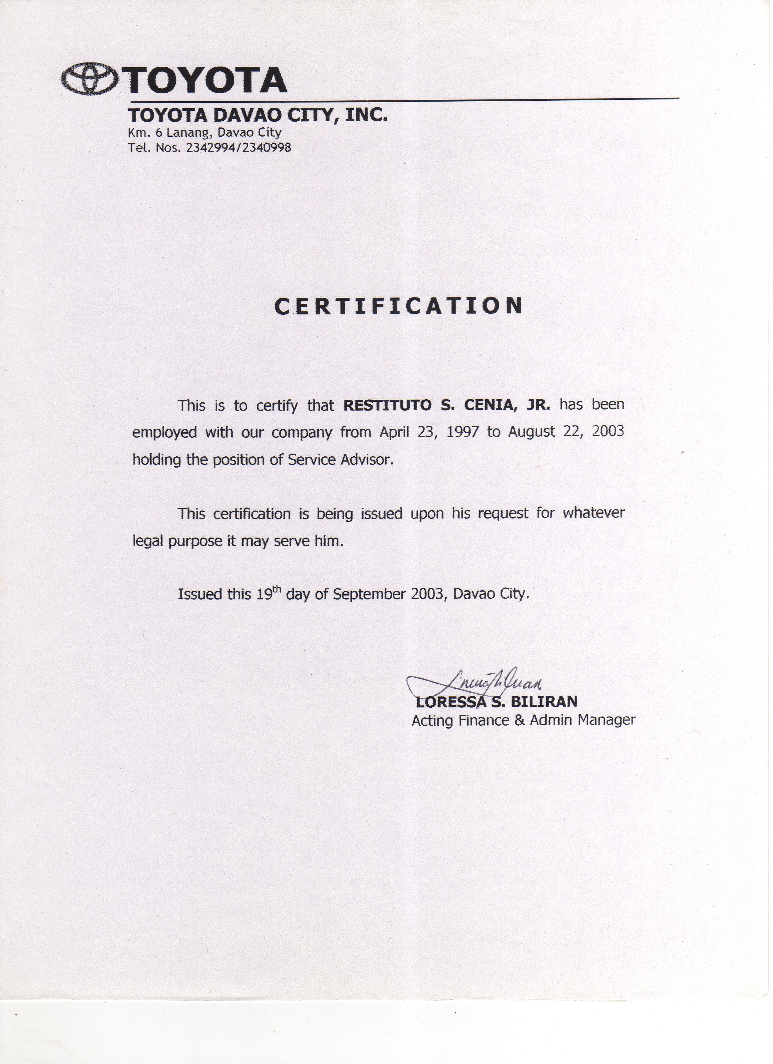 Certificate of Employment Sample.docx