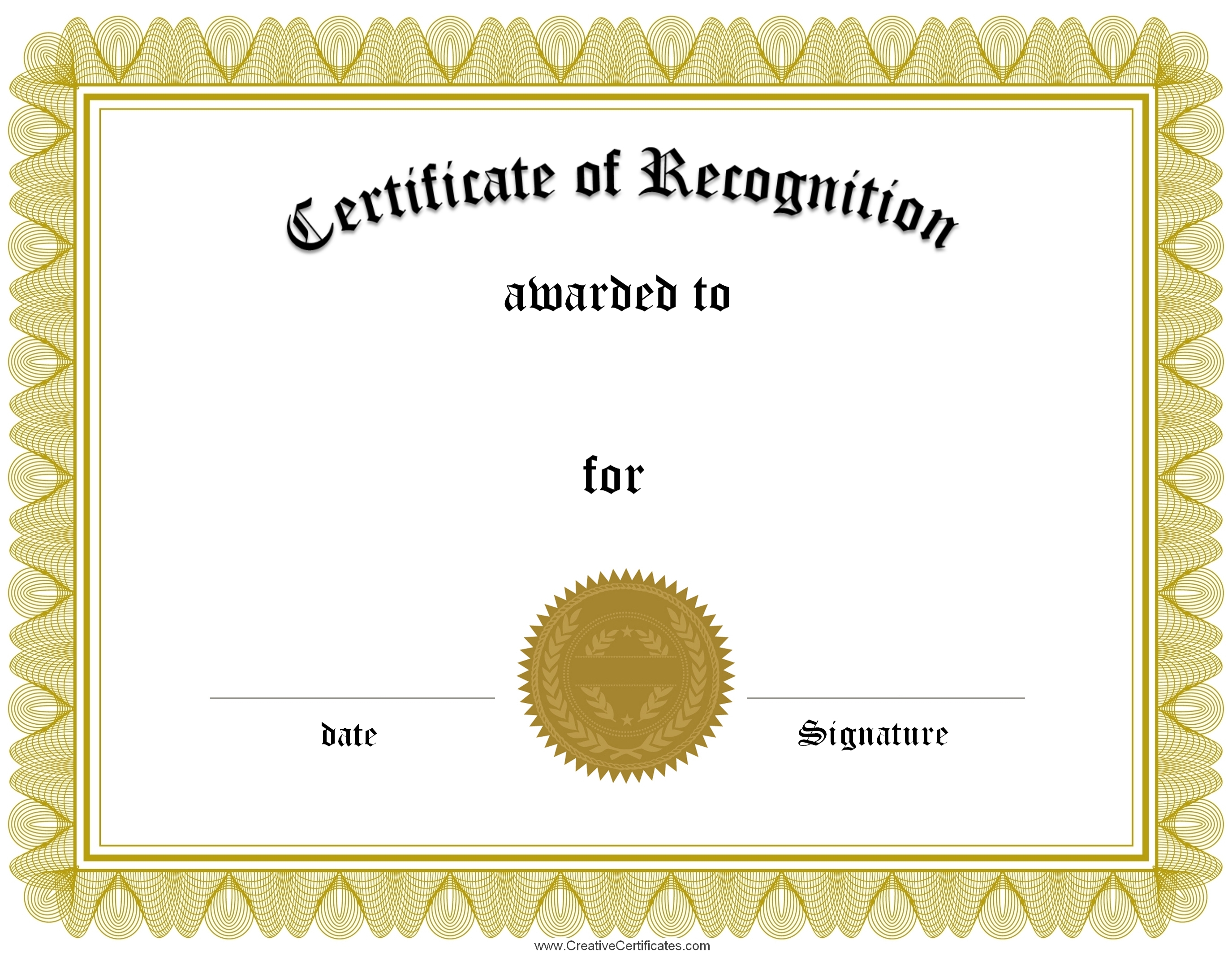 Printable Certificates Free