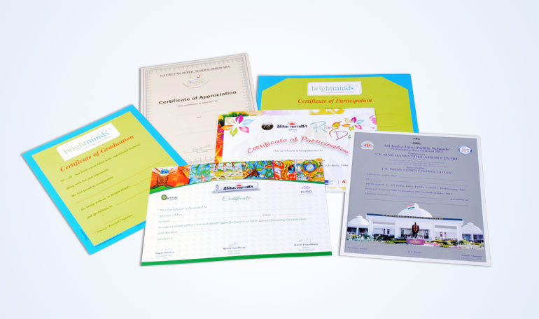Certificate Printing Company, Certificate Printing Services Jaipur 
