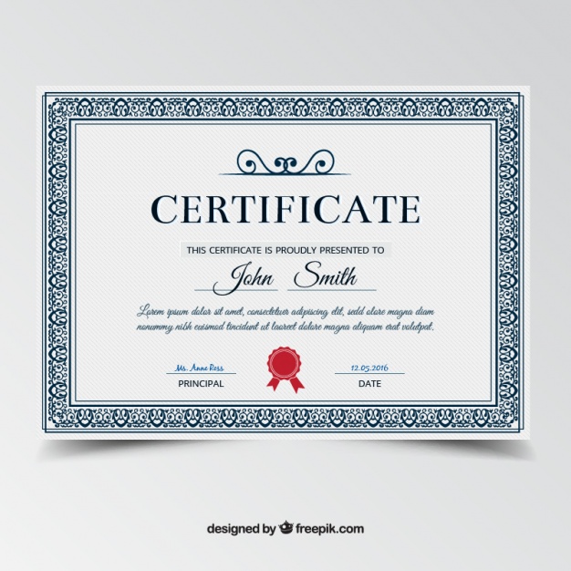 Certificate Vectors, Photos and PSD files | Free Download Certificate Vectors, Photos and PSD files | Free Download
