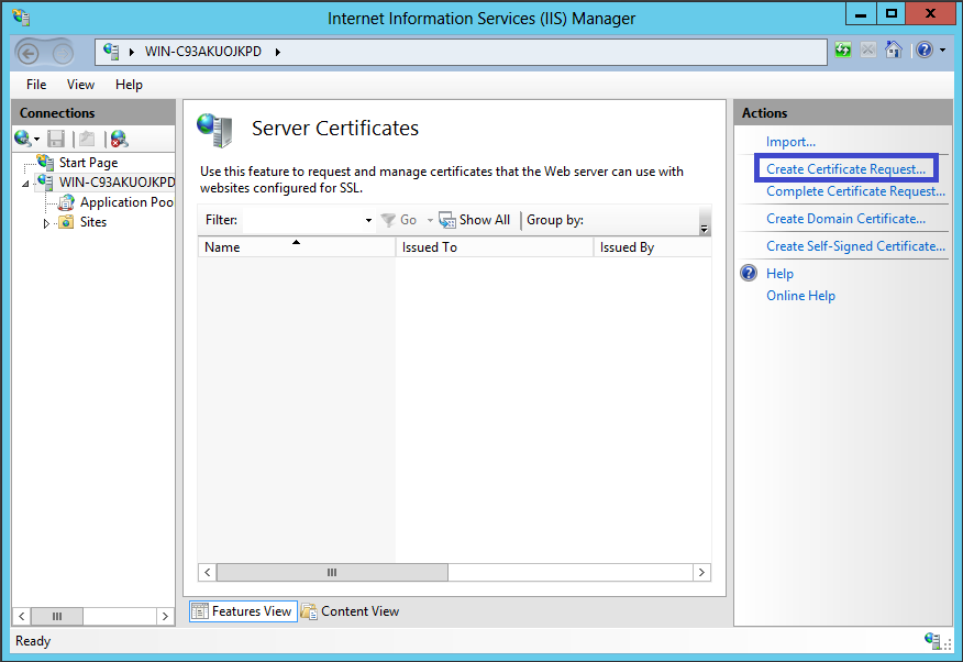 Comteg SSL IIS Application Request Routing Setup