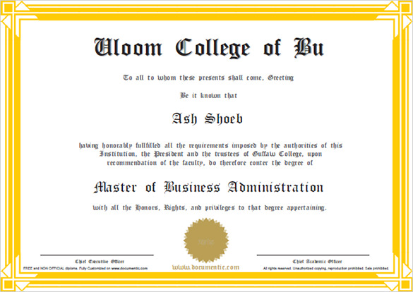 certificate template online sample certificate template 15 free 