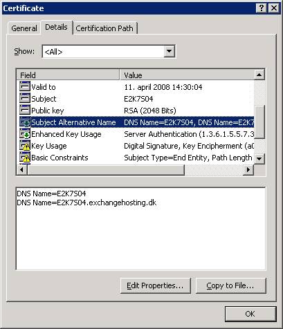 Securing an Exchange 2007 Client Access Server using a 3rd party 