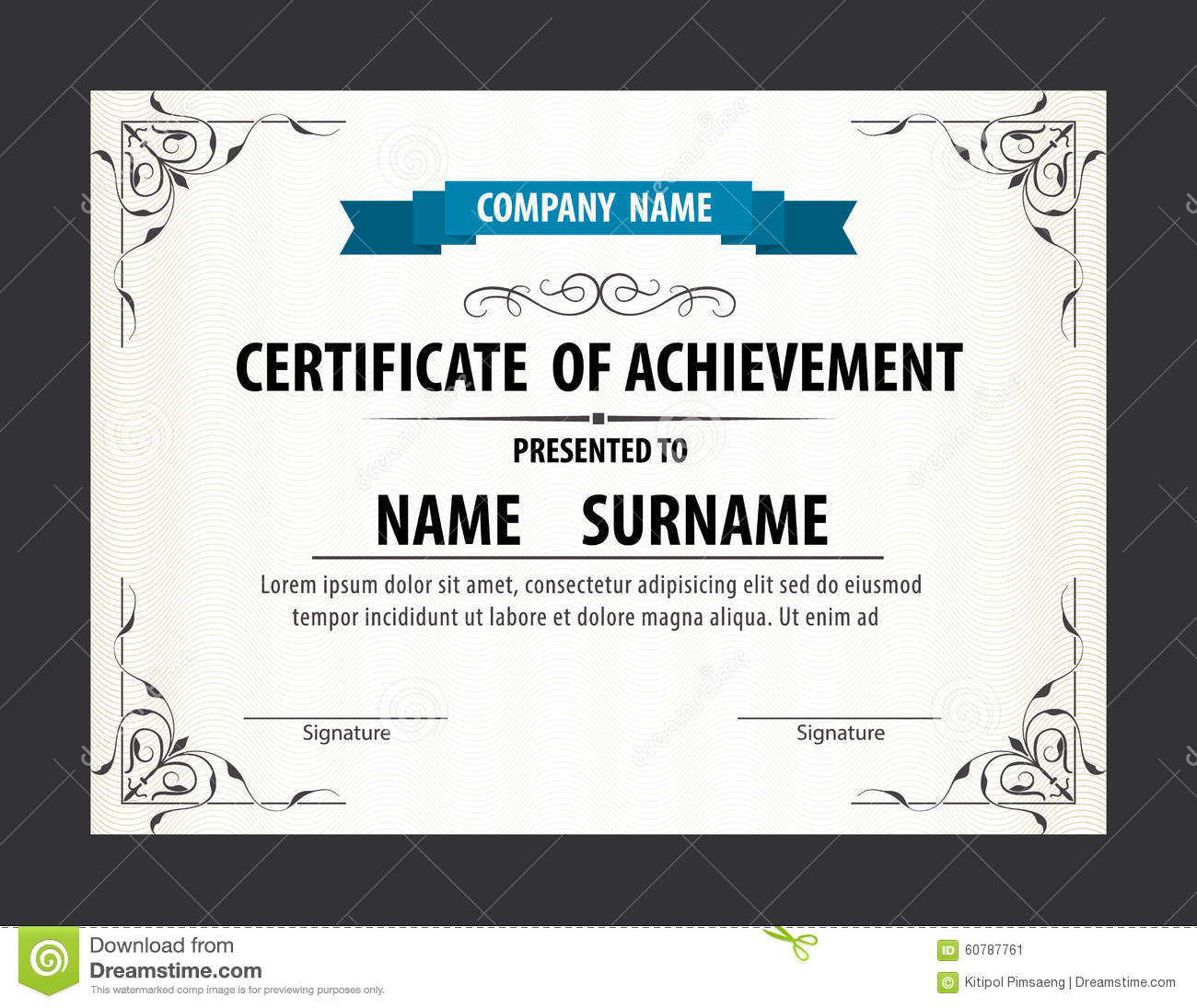 Certificate Template Size | Best & High Quality Templates