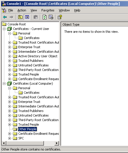 Certificate Stores that BizTalk Server Uses BizTalk Server 