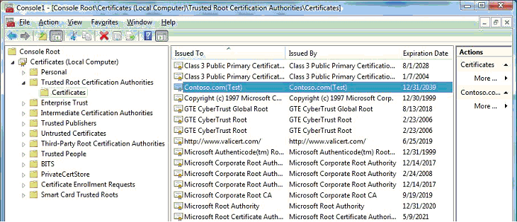 Installing Test Certificates Windows 10 hardware dev
