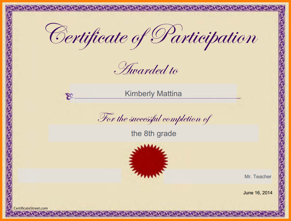 Certificate Template Google Docs | recommendation letter template