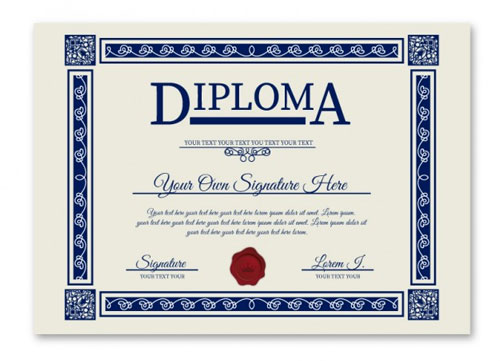 10 Sets of Free Certificate Design Templates | Designfreebies