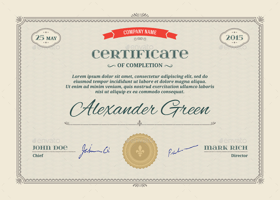 award certificate template psd certificate template psd eps print 