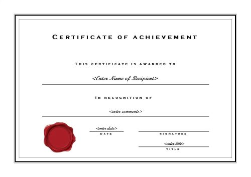Best Publisher Certificate Template 123Certificate Templates 