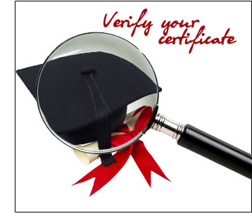University of Mauritius, Certificate Verification Website