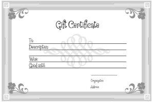 Gift Voucher Templates free printable gift vouchers