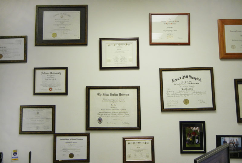 Certificate Wall Puyer Biopharma Ltd.