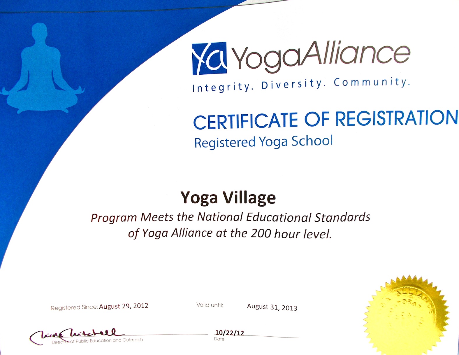 Best yoga TTC by yoga village in yoga india