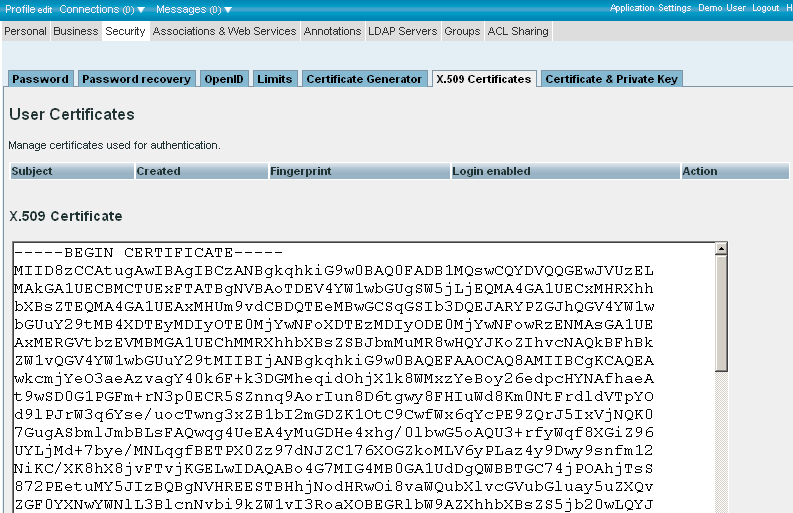 How CA Certificates Work: Public Key; Security Services